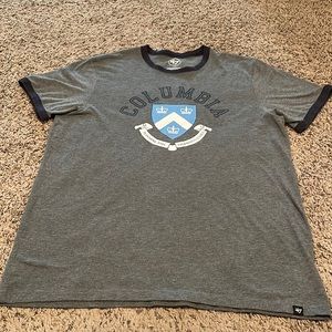 Columbia University ‘47 Brand shirt, size Large